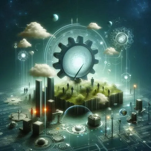 Innovative IT solutions illustration for business growth